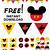free mickey mouse classroom printables