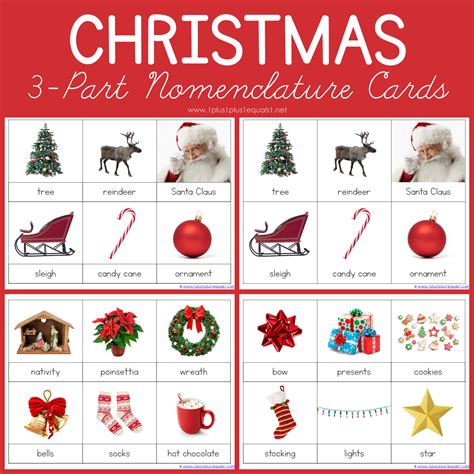 Free Christmas Printables Learning Resources for Preschool Kids