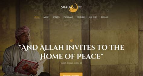 8+ Mosque Website Themes & Templates Free & Premium Templates