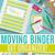 free moving binder printables