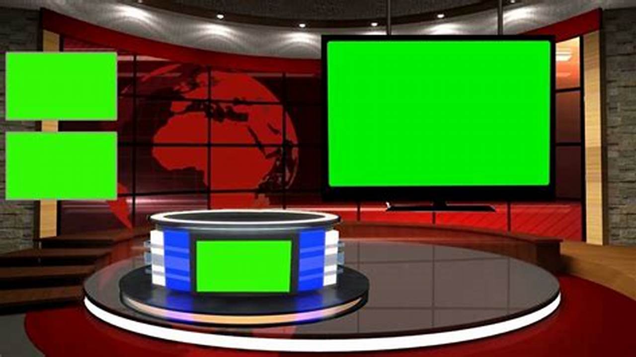 Unlock Visual Storytelling with Free News Green Screen Backgrounds for Anchormen