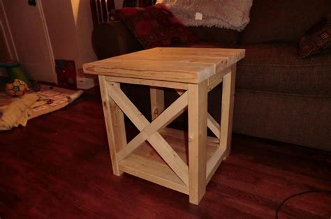 First Tryde Side Table Do It Yourself Home Projects from Ana White