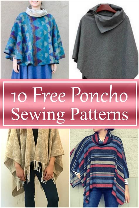 Poncho Patterns To Sew Reglan Poncho Sewing Pattern 5732 Made To Measure Sewing Pattern