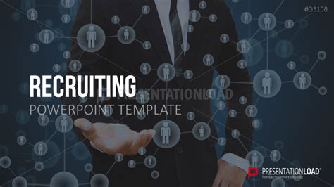 Recruitment Strategy PowerPoint Template SketchBubble