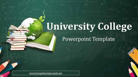 Free Campus University PowerPoint Slide Templates SlideStore