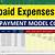 free prepaid expense schedule excel template