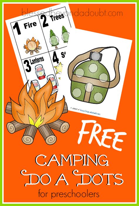 FREE printable Camping Scavenger Hunt SavvyMom