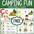 free preschool camping theme printables