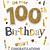free printable 100th birthday card