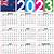 free printable 2023 calendar with holidays nz 2022