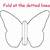 free printable 3d butterfly template