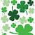 free printable 4 leaf clover good luck template - download free printable gallery