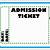 free printable admission ticket template