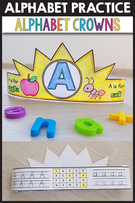 Alphabet Crowns Preschool Printables