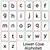 free printable alphabet letters upper and lower case flashcards
