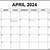 free printable april 2023 calendar with holidays