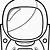 free printable astronaut coloring pages
