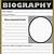free printable autobiography worksheets