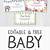 free printable baby registry announcement cards