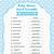 free printable baby shower games with answer key