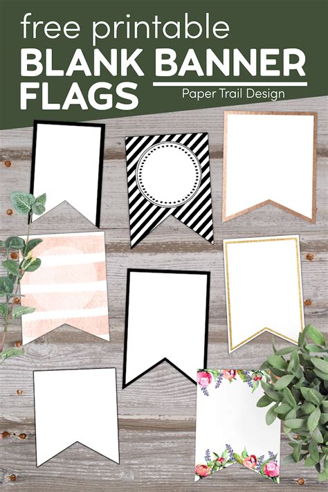 Free Printable Blank Flag Template Free Printable