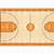 free printable basketball court template