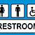 free printable bathroom signs