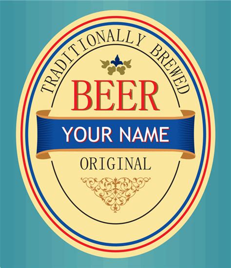 Retro Style Beer Labels Beer label design, Beer label, Vintage beer