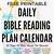 free printable bible reading plan