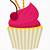 free printable birthday cupcake template - high resolution printable