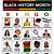 free printable black history bingo cards