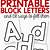 free printable block letters for posters