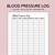 free printable blood pressure log sheets uk