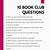 free printable book club questions