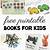 free printable books for preschoolers