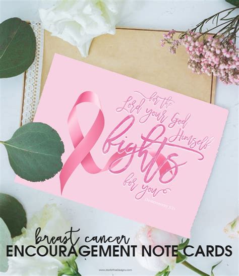 Free Printable Breast Cancer Cards: Spreading Hope And Awareness