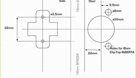 Free Printable Cabinet Hardware Template Of Drawer Pull