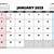 free printable calendar templates january 2023 federal holidays