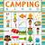 free printable camping bingo