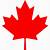 free printable canadian maple leaf