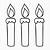 free printable candles