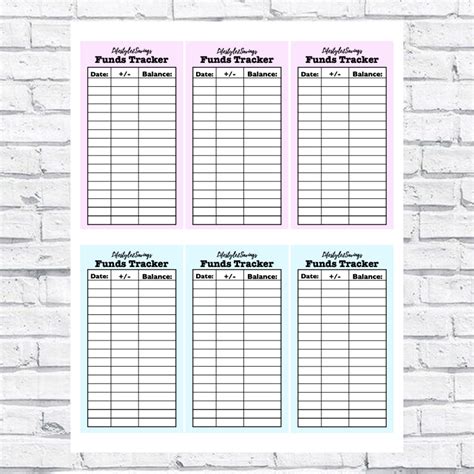 Cash Envelope System Inserts Printable Expense Tracker Etsy in 2021