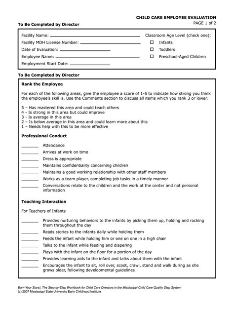 FREE 36+ Printable Employee Evaluation Forms in PDF MS