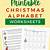 free printable christmas alphabet worksheets