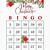 free printable christmas bingo cards with numbers
