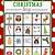 free printable christmas bingo template