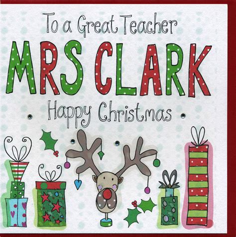 25+ Christmas Card for a Teacher to Wish Merry Christmas Some Events