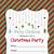 free printable christmas party invite