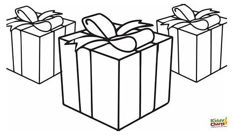 Free Printable Christmas Presents Coloring Pages Present