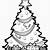 free printable christmas tree coloring page